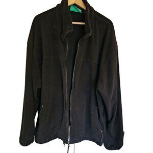 Mens Shakespeare Fleece Jacket Size 2XL Black‎